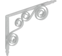 Кронштейн фигурный DOMART 300x225 мод.8 серый металлик 4620031740575