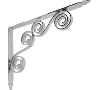 Кронштейн фигурный DOMART 350x250 мод.8 хром 4620031740698