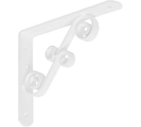 Кронштейн фигурный DOMART 150x125 мод.9 белый 4660015169824