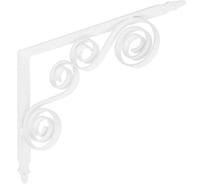 Кронштейн фигурный DOMART 300x225 мод.8 белый 4620031740513