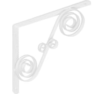 Кронштейн фигурный DOMART 250x200 мод.9 белый 4620031740810