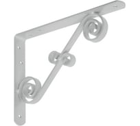 Кронштейн фигурный DOMART 200x150 мод.9 серый металлик 4620031740773