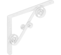 Кронштейн фигурный DOMART 200x150 мод.9 белый 4620031740711