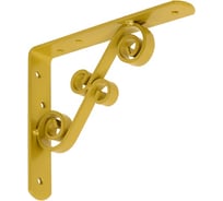 Кронштейн фигурный DOMART 150x125 мод.9 золото 4660015169916