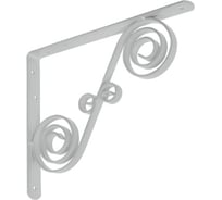 Кронштейн фигурный DOMART 250x200 мод.9 серый металлик 4620031740872