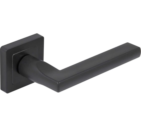 Комплект ручек СТАНДАРТ P71 BL матовый черный квадрат 100 мм 17132 1