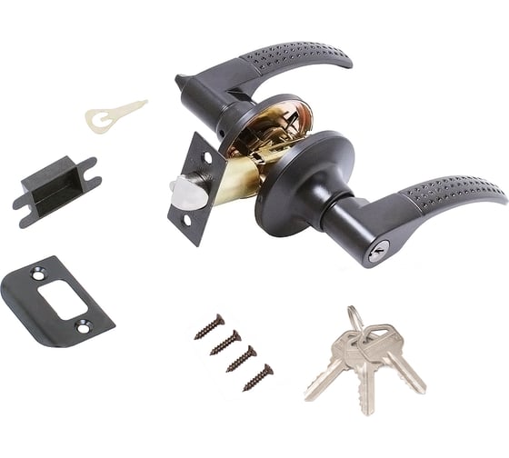 Защёлка СТАНДАРТ 8510 ET BL черная кл/фикс 13393 1