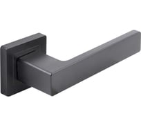 Комплект ручек СТАНДАРТ P72 BL матовый черный квадрат 100 мм 17249