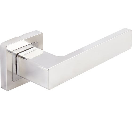 Комплект ручек СТАНДАРТ P72 SN мат.никель квадрат 100 мм 17248 1