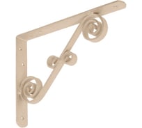 Кронштейн фигурный DOMART 200x150 мод.9 белый антик 4620031740728