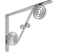 Кронштейн фигурный DOMART 300x225 мод.9 хром 4620031740988