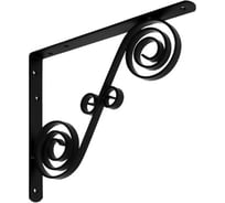 Кронштейн фигурный DOMART 250x200 мод.9 черный 4620031740896