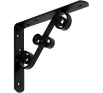 Кронштейн фигурный DOMART 150x125 мод.9 черный 4660015160821