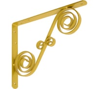 Кронштейн фигурный DOMART 250x200 мод.9 золото 4620031740841