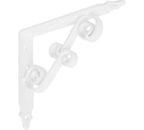 Кронштейн фигурный DOMART 150x125 мод.10 белый 4660015169831