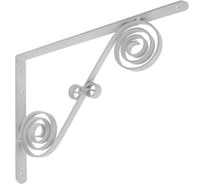 Кронштейн фигурный DOMART 350x250 мод.9 серый металлик 4620031741077