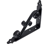 Кронштейн фигурный DOMART 150x125 мод.10 черный 4660015160432