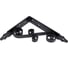 Кронштейн фигурный DOMART 150x125 мод.10 черный 4660015160432 3
