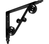 Кронштейн фигурный DOMART 200x150 мод.10 черный 4620031741138