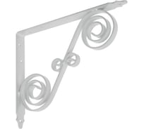 Кронштейн фигурный DOMART 250x200 мод.10 серый металлик 4620031741244