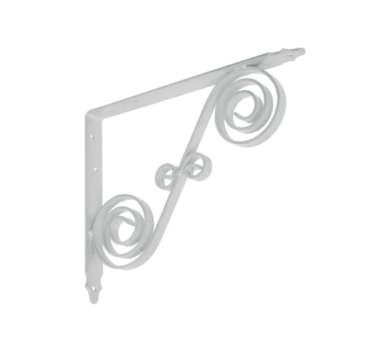 Кронштейн фигурный DOMART 250x200 мод.10 серый металлик 4620031741244 1