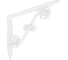 Кронштейн фигурный DOMART 200x150 мод.10 белый 4620031741107 1