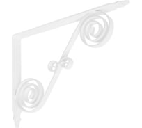 Кронштейн фигурный DOMART 300x225 мод.10 белый 4620031741305