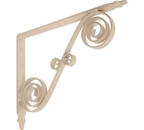 Кронштейн фигурный DOMART 300x225 мод.10 белый антик 4620031741312