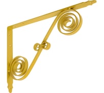 Кронштейн фигурный DOMART 350x250 мод.10 золото 4620031741435