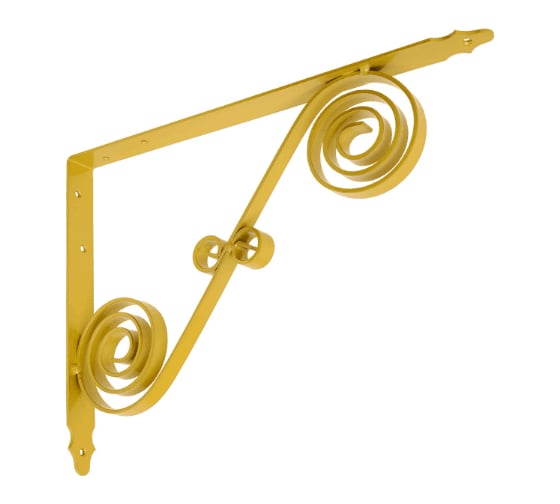 Кронштейн фигурный DOMART 350x250 мод.10 золото 4620031741435 1