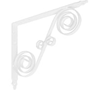 Кронштейн фигурный DOMART 250x200 мод.10 белый 4620031741206