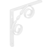 Кронштейн фигурный DOMART 150x150 мод.12 белый 4620031749097