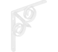 Кронштейн фигурный DOMART 150x150 мод.14 белый 4620031749899