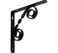 Кронштейн фигурный DOMART 170x170 мод.12 черный 4620031749271