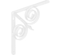 Кронштейн фигурный DOMART 170x170 мод.14 белый 4620031749790