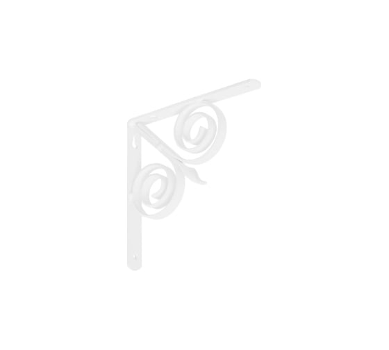 Кронштейн фигурный DOMART 170x170 мод.14 белый 4620031749790 1