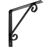 Кронштейн фигурный DOMART 225x225 мод.15 черный 4660046010836