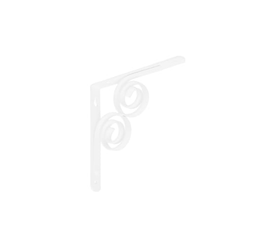 Кронштейн фигурный DOMART 170x170 мод.13 белый 4620031749493 1