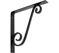 Кронштейн фигурный DOMART 225x225 мод.16 черный 4660046010522