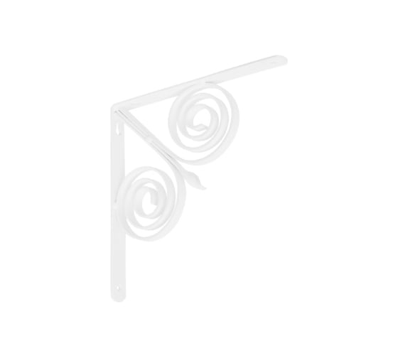 Кронштейн фигурный DOMART 220x220 мод.14 белый 4620031749691