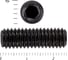 Установочный винт с внутренним шестигранником КРЕП-КОМП DIN 913, 5x25, пр. 12.9, тупой конец, черный, 100 шт. ву525пр 2