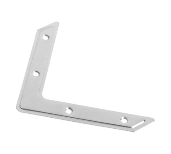 Угольник TUNDRA УГ-100, оцинкованный, в упаковке 1 шт. 5296490 1