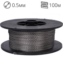 Проволока пломбировочная нержавейка 0,5/100м витая ТПК Технологии Контроля 24115