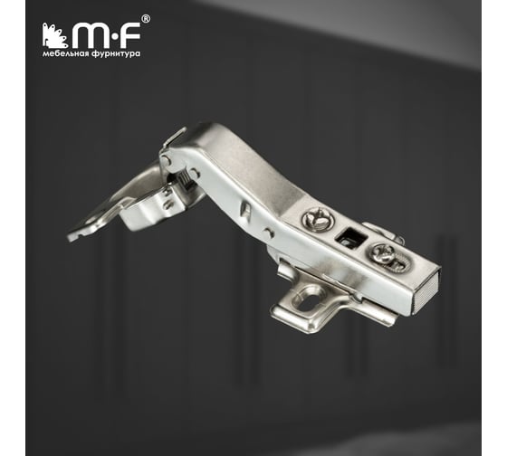 Угловая петля MF 45 градусов, Clip-on с доводчиком 10295v