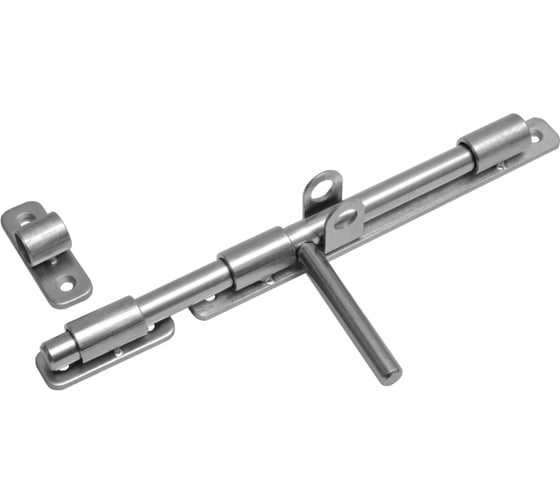 Задвижка дверная DOMART ЗД-250 (с проушиной) цинк 4660046016999 1