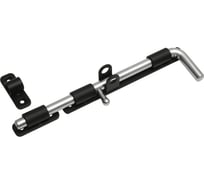 Задвижка дверная DOMART ЗД-250 мод.2 (с проушиной) черный 4660046017002