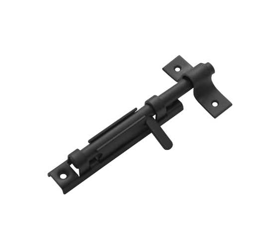 Задвижка накладная DOMART с плоской ручкой хром 4607111620224 1