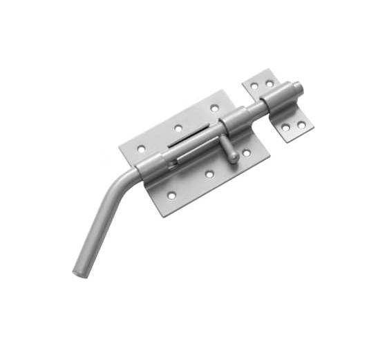 Засов гаражный DOMART ЗГ-100 серый металлик 4607111622570 1