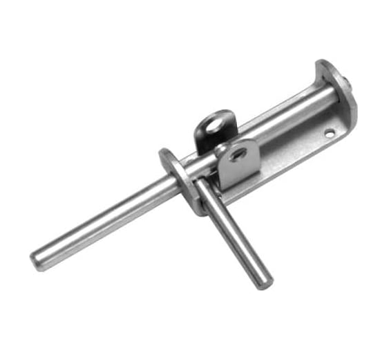 Засов воротный DOMART (110) 210 мм (с проушиной) цинк 4660046012496 1