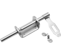 Засов воротный DOMART (75) 190 мм (с накладкой) цинк 4660046007638